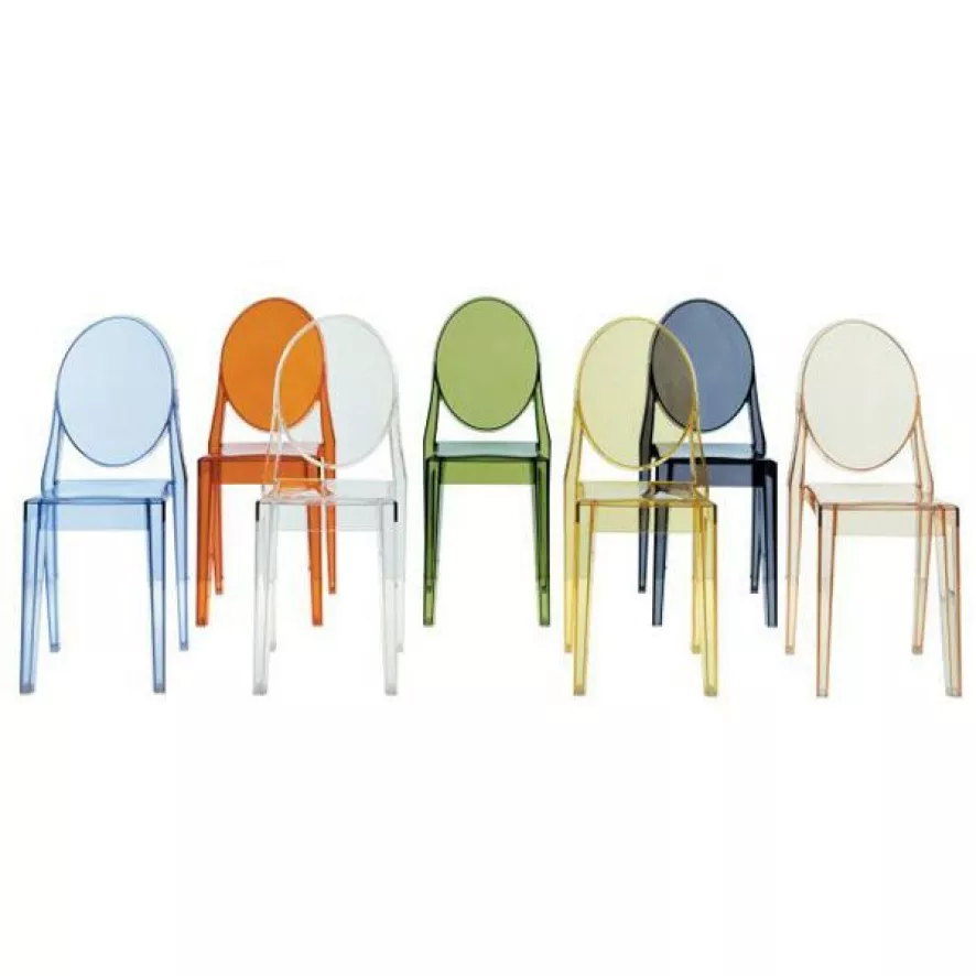 Kartell Victoria Ghost Stoel Chair Ondoorzichtig Wit 8 Kartell Victoria Ghost Stoel Chair Ondoorzichtig Wit - Afbeelding 6