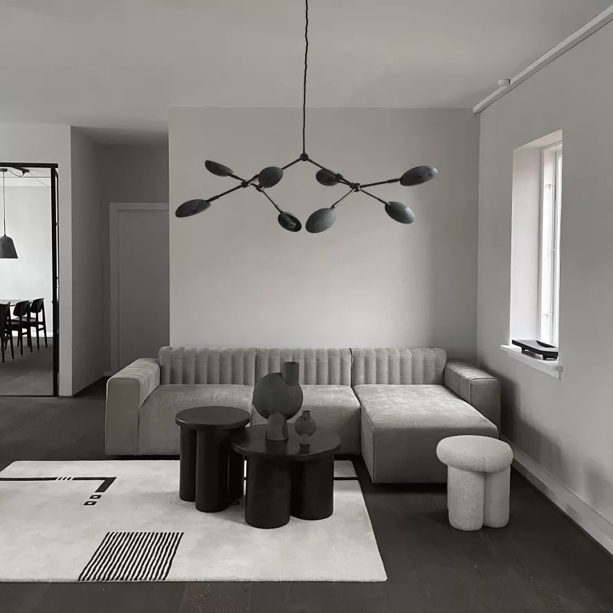 101 Copenhagen Sphere Bubl Big Vaas Dark Grey 8 101 Copenhagen Sphere Bubl Big Vaas Dark Grey - Afbeelding 6