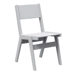 Loll Designs Alfresco Tuinstoel Solid Back Drift Wood