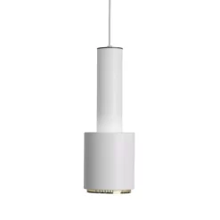 Artek Aalto A110 Hanglamp Ø16 Wit, Messing Ring