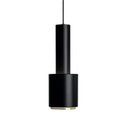 Artek Aalto A110 Hanglamp Ø16 Zwart, Messing Ring