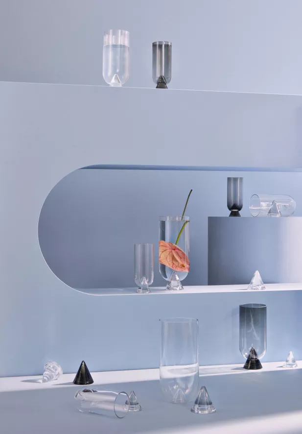 AYTM Glacies Vaas Medium Clear 7 AYTM Glacies Vaas Medium Clear - Afbeelding 5