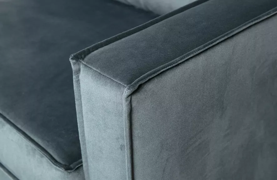 BePureHome Rodeo Velvet Hoekbank Links Roest 7 BePureHome Rodeo Velvet Hoekbank Links Roest - Afbeelding 5