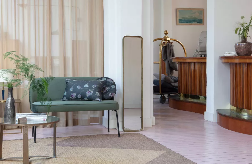 BePureHome Vogue Eetbank 120 Donkergroen 7 BePureHome Vogue Eetbank 120 Donkergroen - Afbeelding 5