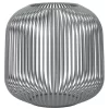 Blomus Lito Windlicht Medium Steel Gray