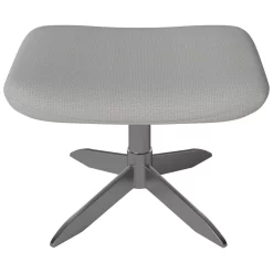 Bolia Saga Voetenbank Chroom Onderstel Lichtgrijs