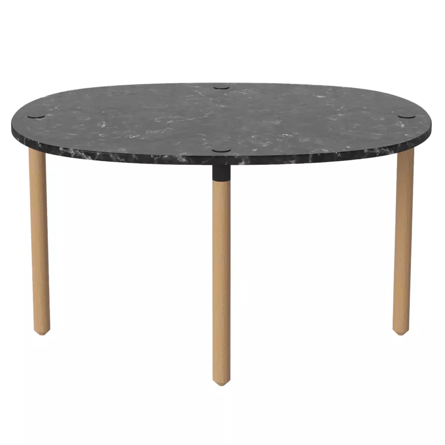 Bolia Tuk Salontafel Small H42 Bruin Marmer 4 Bolia Tuk Salontafel Small H42 Bruin Marmer - Afbeelding 2