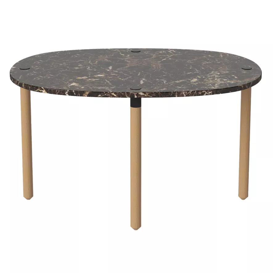 Bolia Tuk Salontafel Small H42 Bruin Marmer 3 Bolia Tuk Salontafel Small H42 Bruin Marmer