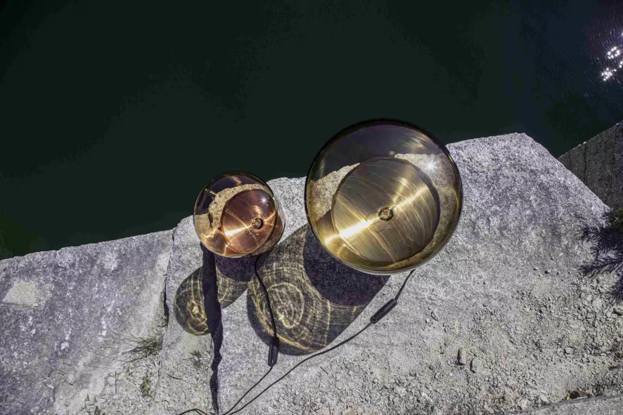 Brokis Balloons Tafellamp Medium Transparant - Chroom Zwart 17 Brokis Balloons Tafellamp Medium Transparant - Chroom Zwart - Afbeelding 15