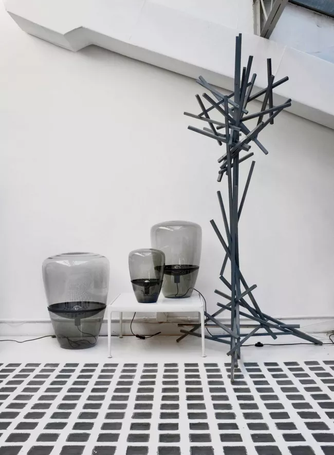 Brokis Balloons Tafellamp Medium Transparant - Chroom Zwart 20 Brokis Balloons Tafellamp Medium Transparant - Chroom Zwart - Afbeelding 18