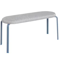 Broste Copenhagen Oda Eetbank Gestoffeerd 110 Blue