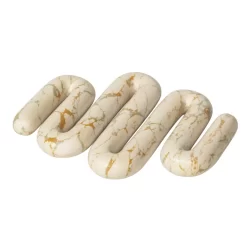 Broste Copenhagen Orla Onderzetter Small Olive Yellow