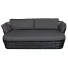 Cane-Line Basket 2-zits Loungebank Graphite