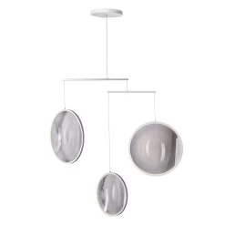 DCW éditions Focus 3 Cluster Hanglamp LED Wit