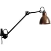DCW éditions Lampe Gras N222 Wandlamp Ruw Koper