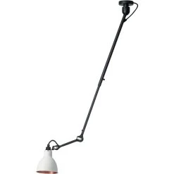 DCW éditions Lampe Gras N302 L Plafondlamp Wit Met Koper