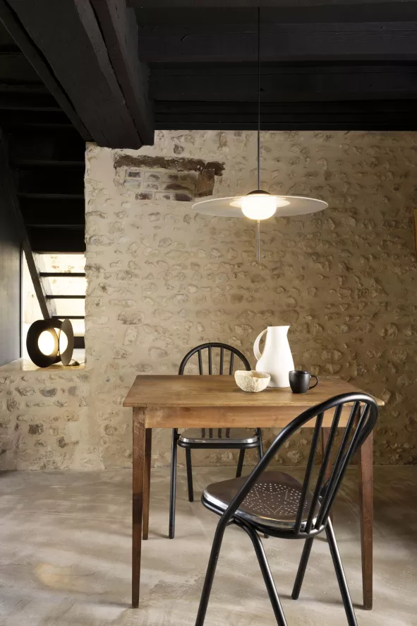 DCW éditions Mono Hanglamp Ø60 LED L600 5 DCW éditions Mono Hanglamp Ø60 LED L600 - Afbeelding 3