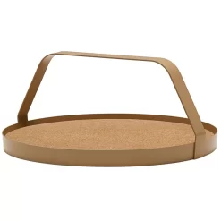 Design On Stock Waiter Dienblad Cork Ø45 Natural Mustard