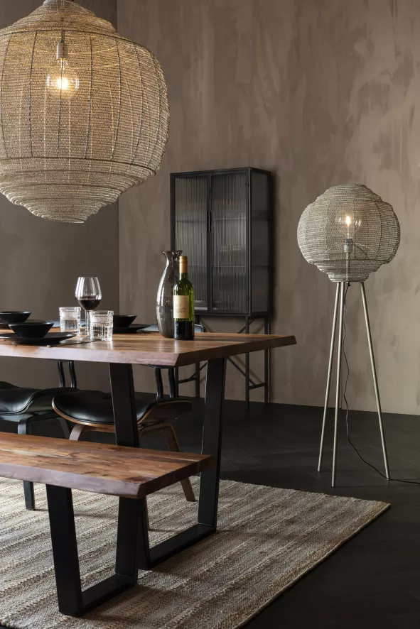 Dutchbone Meezan Vloerlamp Zandgrijs 7 Dutchbone Meezan Vloerlamp Zandgrijs - Afbeelding 5