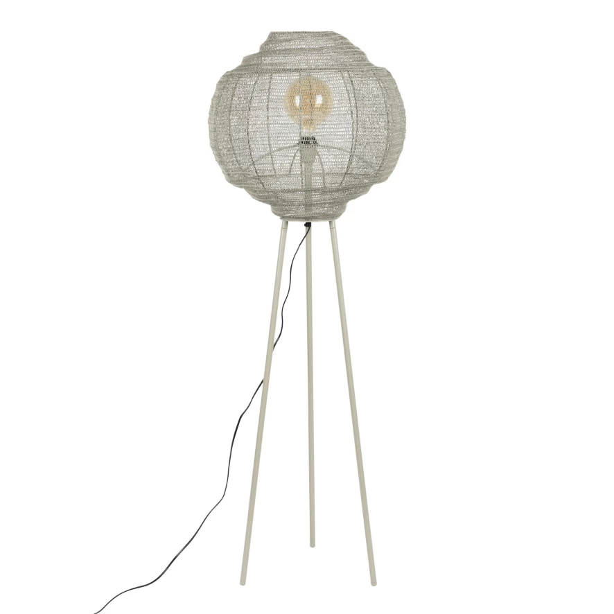 Dutchbone Meezan Vloerlamp Zandgrijs 3 Dutchbone Meezan Vloerlamp Zandgrijs
