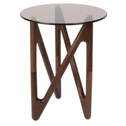 Dutchbone Naia Bijzettafel Walnoot