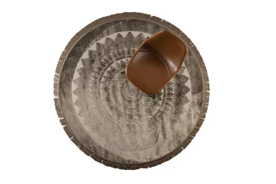 Dutchbone Nelson Vloerkleed 175 Bruin 9 Dutchbone Nelson Vloerkleed 175 Bruin - Afbeelding 7