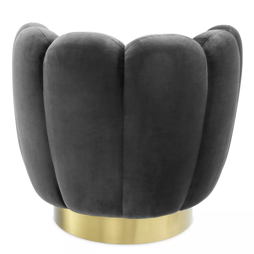 Eichholtz Mirage Fauteuil Draaibaar Savona Nude Velvet 13 Eichholtz Mirage Fauteuil Draaibaar Savona Nude Velvet - Afbeelding 11