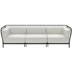 Emu Cannolè 3-zits Loungebank Black