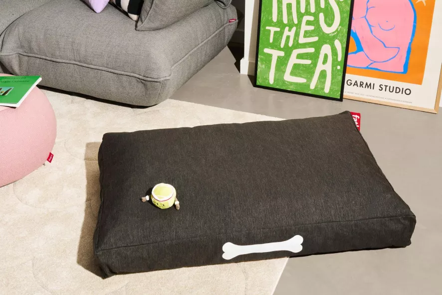 Fatboy Doggielounge Olefin Hondenkussen Large Rock Grey 6 Fatboy Doggielounge Olefin Hondenkussen Large Rock Grey - Afbeelding 4