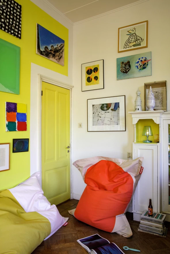 Fatboy Original Slim Pop Zitzak Ground 4 Fatboy Original Slim Pop Zitzak Ground - Afbeelding 2