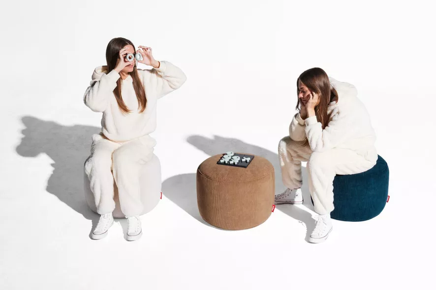 Fatboy Point Poef Slim Cord Cream 8 Fatboy Point Poef Slim Cord Cream - Afbeelding 6