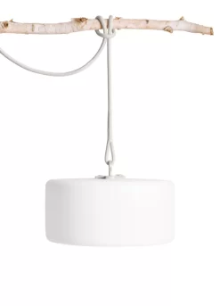 Fatboy Thierry Le Swinger Hanglamp Ø40.5 Lichtgrijs Oplaadbaar