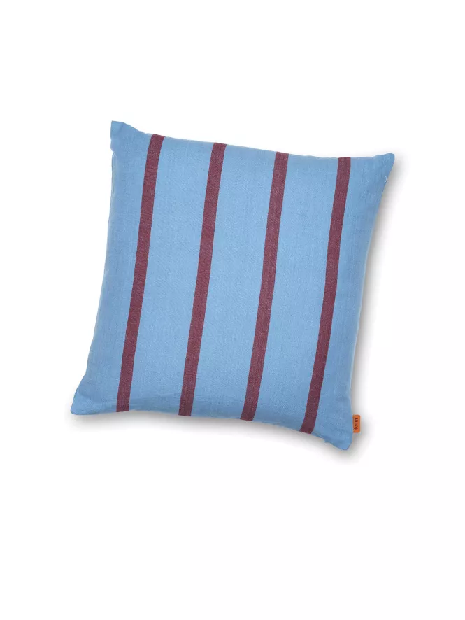 Ferm Living Grand Kussen 50x50 Lime/Bright Blue/Choco 8 Ferm Living Grand Kussen 50x50 Lime/Bright Blue/Choco - Afbeelding 6