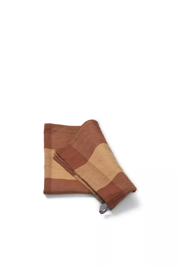 Ferm Living Hale Yarn-dyed Theedoek Olive/green 22 Ferm Living Hale Yarn-dyed Theedoek Olive/green - Afbeelding 20