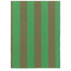 Ferm Living Hale Yarn-dyed Theedoek Olive/green