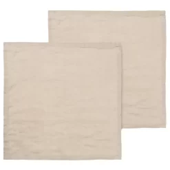 Ferm Living Linen Servet Set Van 2 Naturel