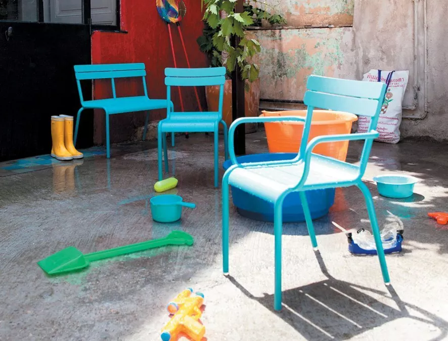 Fermob Luxembourg Kinderbank Black Cherry 5 Fermob Luxembourg Kinderbank Black Cherry - Afbeelding 3