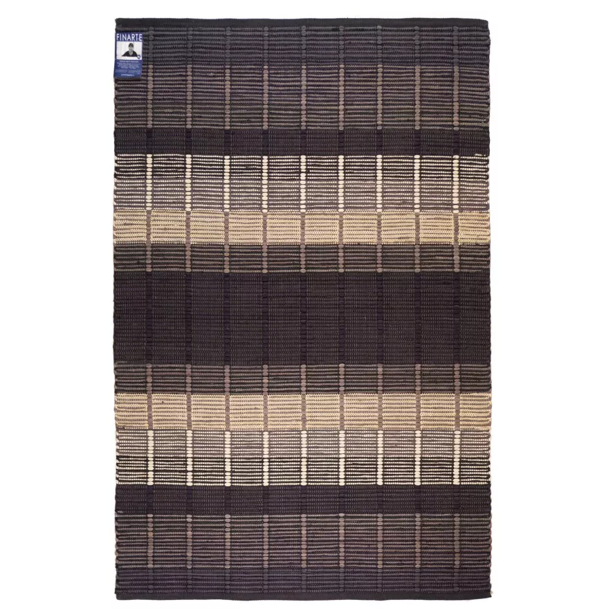 Finarte Origami Vloerkleed 140x200 Zwart 3 Finarte Origami Vloerkleed 140x200 Zwart