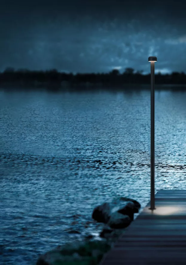 Flos Bellhop Sokkellamp LED Hoog Donkerbruin 6 Flos Bellhop Sokkellamp LED Hoog Donkerbruin - Afbeelding 4