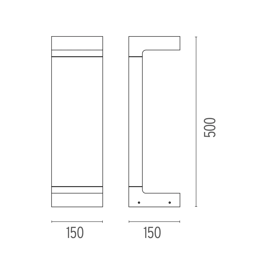 Flos Casting C 150x500 Sokkellamp LED 3000K Wit 4 Flos Casting C 150x500 Sokkellamp LED 3000K Wit - Afbeelding 2