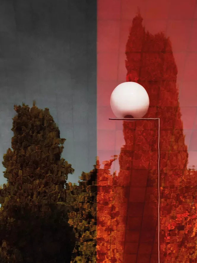 Flos IC Lights F1 Outdoor Vloerlamp Donkerbruin, Voet Beige 13 Flos IC Lights F1 Outdoor Vloerlamp Donkerbruin, Voet Beige - Afbeelding 11