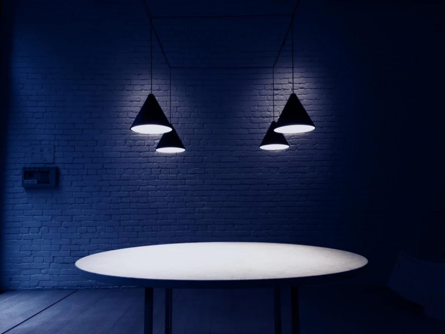 Flos String Lights Cone Hanglamp LED Ø19 Bluetooth 12m Blauw 8 Flos String Lights Cone Hanglamp LED Ø19 Bluetooth 12m Blauw - Afbeelding 6