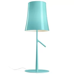 Foscarini Birdie Piccola Tafellamp LED Met Touchdimmer Turquoise