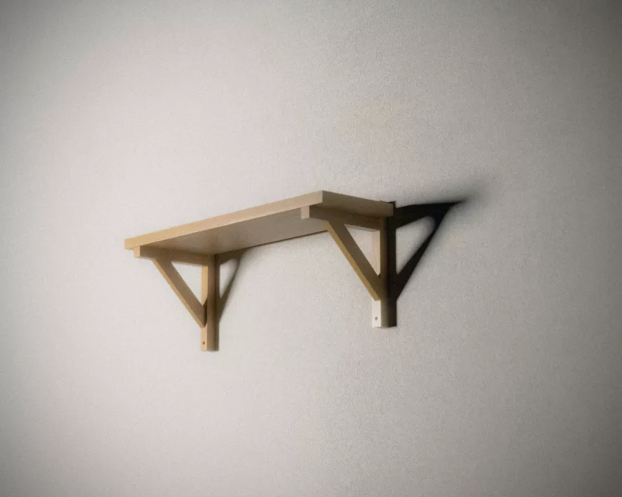 Frama Bracket Wandplank Large 70 Wit 13 Frama Bracket Wandplank Large 70 Wit - Afbeelding 11