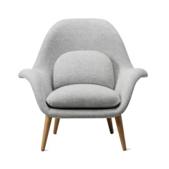 Fredericia Swoon Fauteuil Oak Hallingdal 116