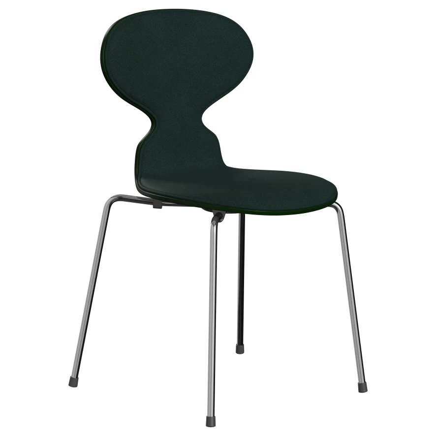 Fritz Hansen Ant Stoel Chrome Onderstel Vidar 1062 4 Fritz Hansen Ant Stoel Chrome Onderstel Vidar 1062 - Afbeelding 2