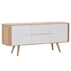 Gazzda Ena Dressoir 135x42x60 Whitewash