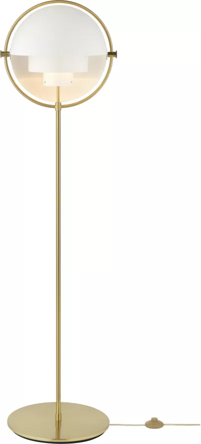 Gubi Multi-Lite Vloerlamp Chroom/wit 16 Gubi Multi-Lite Vloerlamp Chroom/wit - Afbeelding 14