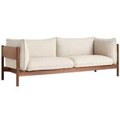 Hay Arbour 3-zits Bank Geolied Walnoot Onderstel Hallingdal 220