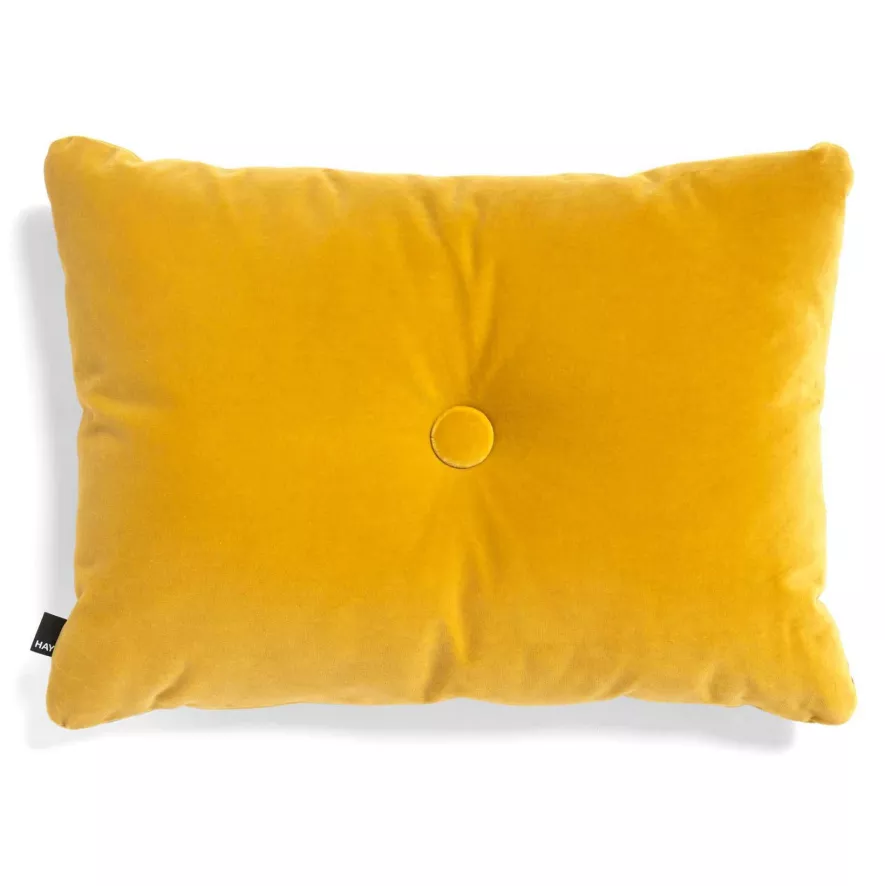 Hay Dot Cushion Soft Kussen 60x45 Geel 3 Hay Dot Cushion Soft Kussen 60x45 Geel